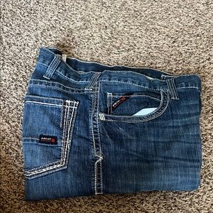 Ariat Men's Dark Blue Relaxed Jeans FR